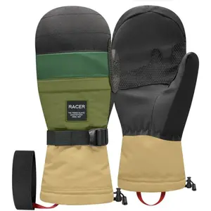 Racer - Colors Mitt - Moufles Black Green - XXL / 11 pas cher