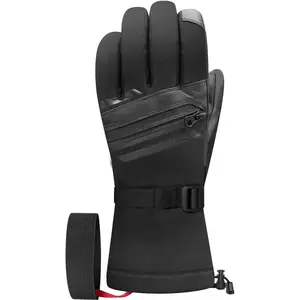 Racer - Gants de ski imperméables - Majesty Black Black pour Homme en ... pas cher