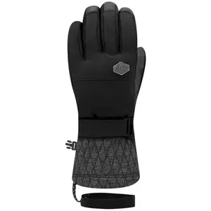 Racer - Gely 7 - Gants ski femme Black White Animal - L / 9 pas cher