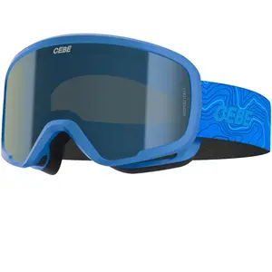 Cébé - Masque de ski - Hoopoe 2 Blue Blue Mirror Cat.3  - Bleu pas cher