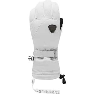 Gants de ski Racer Gant ski femme Blanc Taille : M pas cher