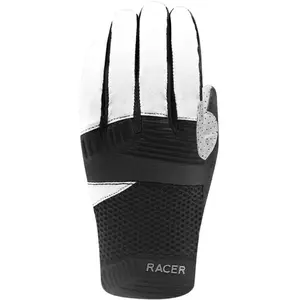 Gants longs racer 1927 air race 3 noir blanc pas cher