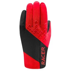 Gants longs racer 1927 light speed 4 rouge   noir pas cher