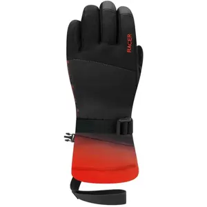 Racer - Gants de ski en GORE-TEX - Giga 6 Black Red - Taille Enfant 6 ans - Rouge pas cher