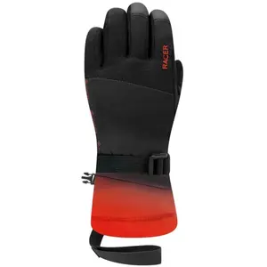 Racer - Gants de ski en GORE-TEX - Giga 6 Black Red - Taille Enfant 8 ans - Rouge pas cher