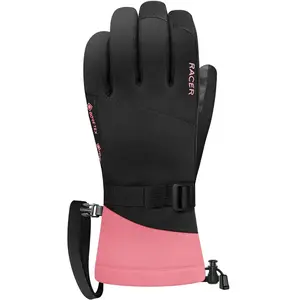 Gants Racer Giga 6 GORE-TEX noir rose enfant - 10 pas cher