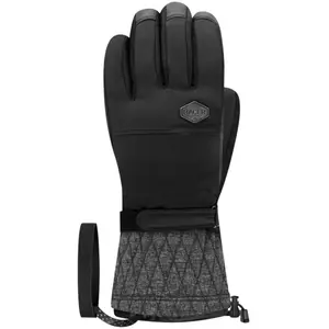 Racer Gely 7 - Gants ski femme Black / Grey M/8 pas cher