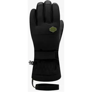 Gants Racer Gely 7 noir jaune femme - 8 pas cher