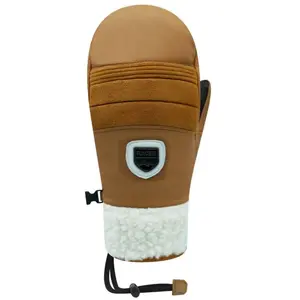 Racer - 90 Leather 2 Mitt - Moufles Brown - XL/10 pas cher