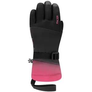 Racer - Giga 6 - Gants ski enfant Black / Pink - 4 ans pas cher