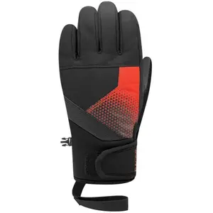 Racer Venom 5 - Gants ski enfant Black / Red 8 ans pas cher