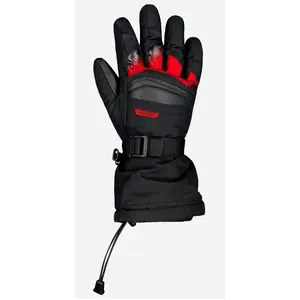 Racer Venom 5 - Gants ski enfant Black / Red 10 ans pas cher