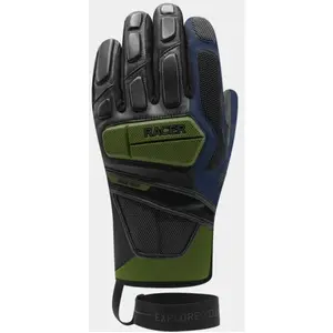 Racer - Racing Pro - Gants ski homme Navy Green - XL / 10 pas cher