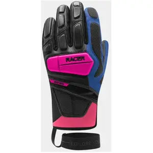Racer - Racing Pro - Gants ski homme Blue Black Pink - XXL / 11 pas cher