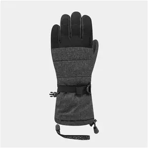 Racer Native 6 - Gants ski femme Black / Grey XS/6 pas cher