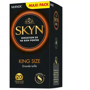Comparateur de prix : Préservatifs sans latex grande taille Manix Skyn