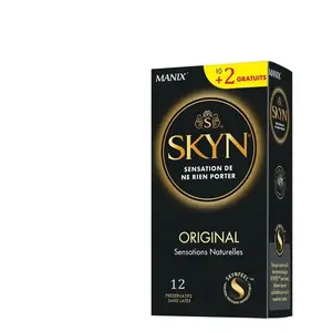 Manix Préservatifs Skyn Original Sensation De Ne Rien Porter Bt 10 + 2 Offerts pas cher