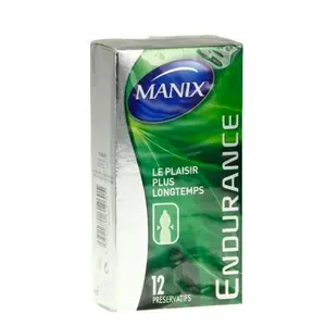 Manix Endurance Préservatif avec Réservoir x12Vendu parparasanteonline