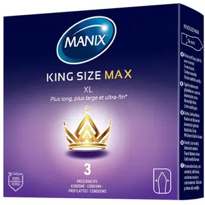 Manix King Size Max Comfort 3 préservatifsVendu pardocmorris