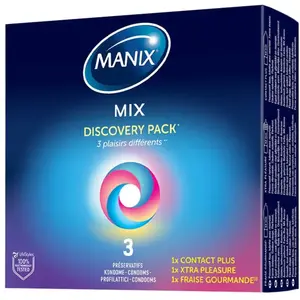 Comparateur de prix : MANIX Préservatifs Mix