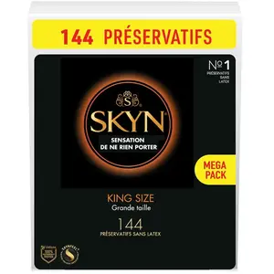 Skyn King Size 144 préservatifs pas cher