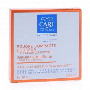 EYECARE Eye care poudre compacte douceur unifiante et matifiante cashmere 10g pas cher