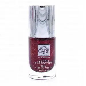 Eye Care Vernis Perfection Oligo+ N°1359 Nacre Rouge 5ml pas cher
