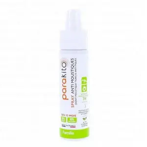 Comparateur de prix : PARAKITO Famille Spray anti moustiques 30ml