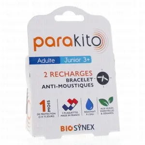 Comparateur de prix : Recharge Anti-Moustiques Parakito Pack de 2 Plaquettes