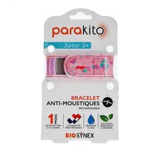 Comparateur de prix : Parakito Junior 2 bracelet anti-moustiques rechargeable Sirènes