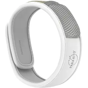 PARAKITO Bracelet Anti moustiques Adulte blanc pas cher