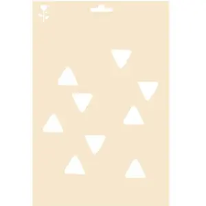 Comparateur de prix : Graine Creative Pochoir Triangles A4