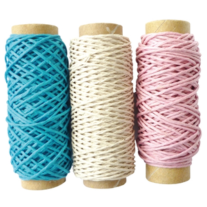 PW International Assortiment Enfance avec 3 bobines de ficelle en chanvre naturel