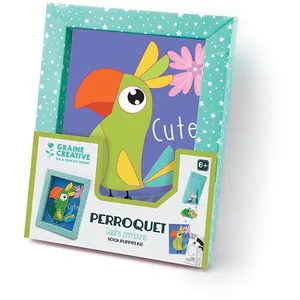 Comparateur de prix : Graine Creative kit cadre 2 cartes pompons perroquet