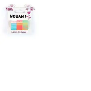 Comparateur de prix : Lot de 3 tapes iridescent miroir blanc orange et vert