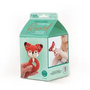 Graine Creative Kit crochet Hochet Renard - Amigurumi