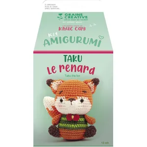 Comparateur de prix : Graines Creatives Kit Amigurumi renard 130 x 260 x 130 mm