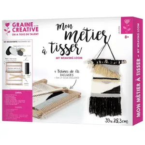 Graine Creative Métier à tisser Kit grand modèle - 39 x 28,3 cmVendu paramazon