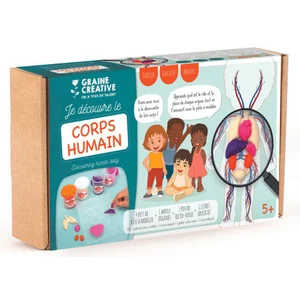 GRAINE CREATIVE ON A TOUS DU TALENT Kit Moulage Educatif anatomie 320 x 186 x 90 mm pas cher