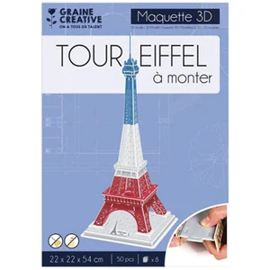 Comparateur de prix : Graine Creative Maquette 3D Mousse Tour Eiffel
