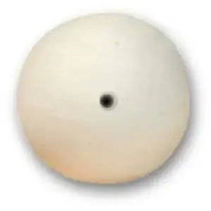Boules cellulose blanches à2,5cm (100 pièces) - graine créative