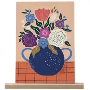 GRAINE CREATIVE Peinture au Numéro 20x30cm Bouquet pas cher