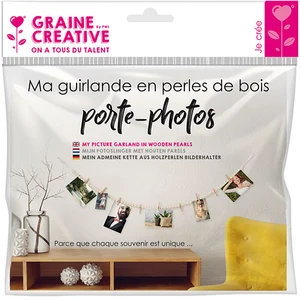 Comparateur de prix : Graine Creative Kit Ma guirlande en perles de bois
