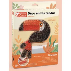 Comparateur de prix : Graine Creative Kit String art Toucan en bois