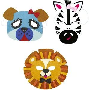 Graine Creative Sachet de 12 masques en feutrine pas cher