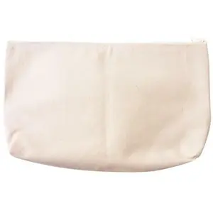 Comparateur de prix : Trousse plate en coton - 19x29cm - Blanc - Graine créative