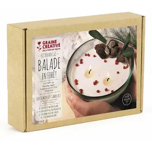 Comparateur de prix : Graine Créative - Coffret DIY bougie balade en forêt