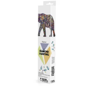 Comparateur de prix : Graine Créative Diamond Painting Kit Eléphant 30 x 30 cm