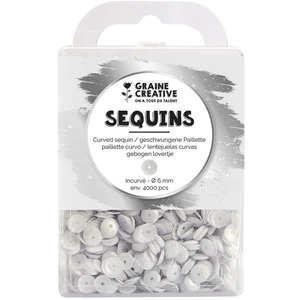 Comparateur de prix : Graine Creative Sequin incurvé 4000 pcs Blanc mat