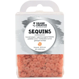 Comparateur de prix : Sequin incurvé 4000 pcs Orange nacré